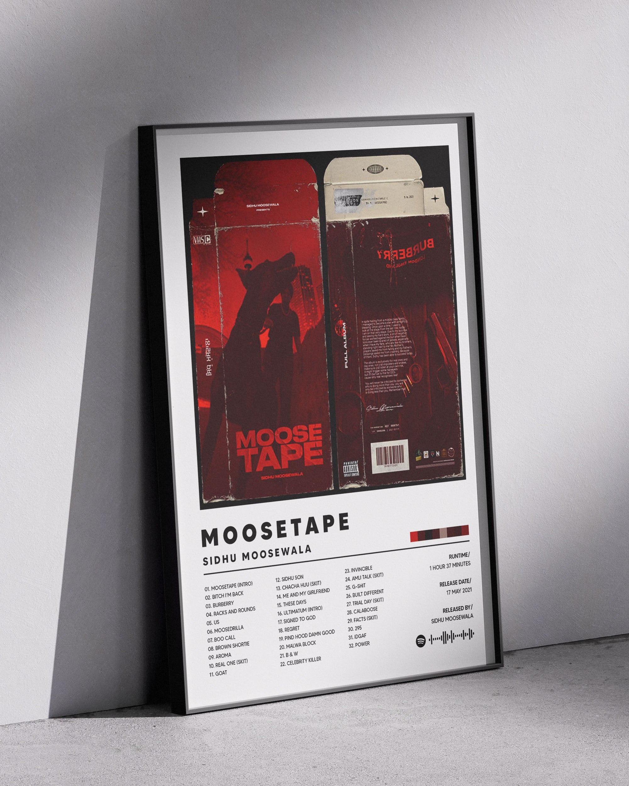 Moosetape – Sidhu Moosewala