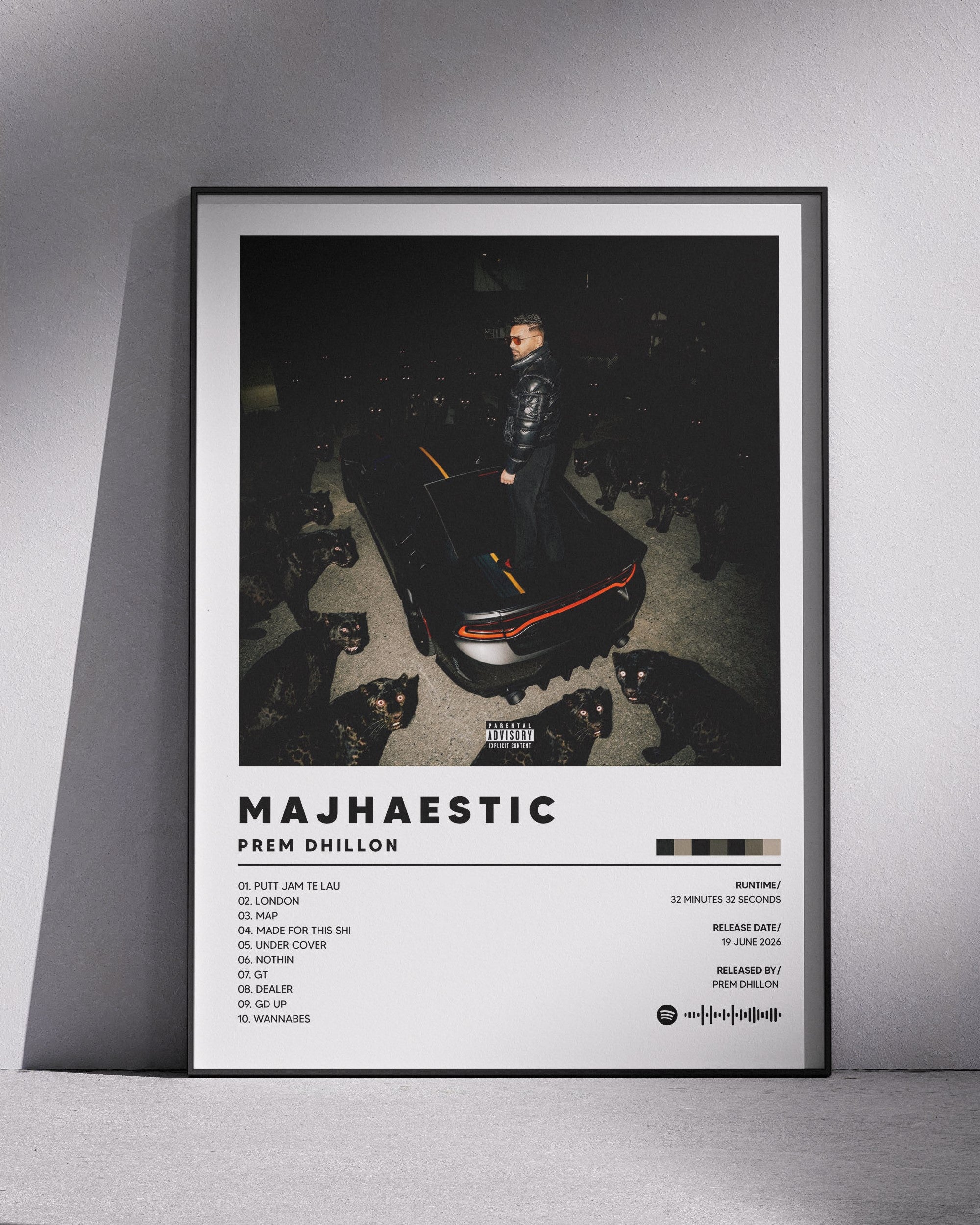 Majhaestic - Prem Dhillon | Poster