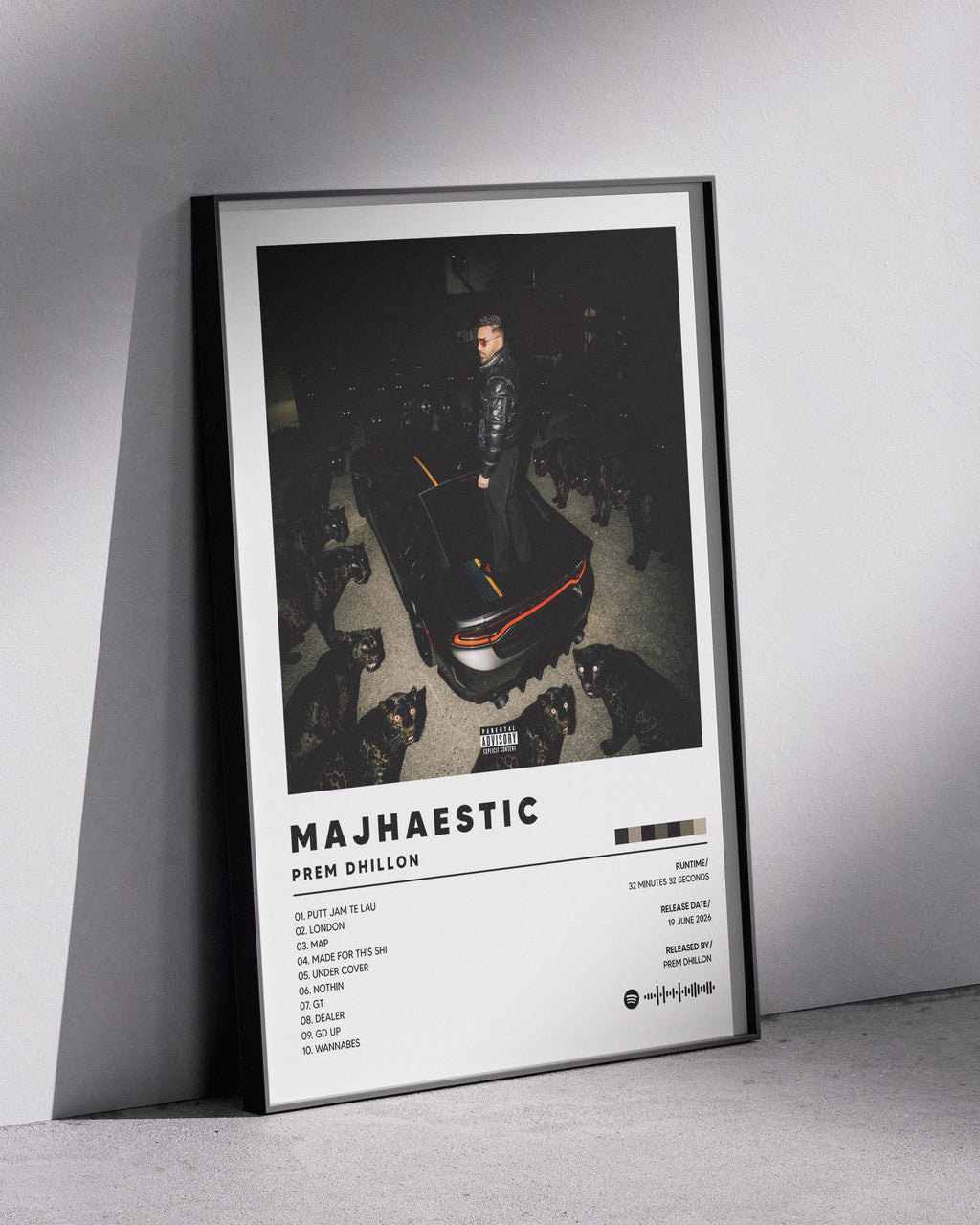 Majhaestic - Prem Dhillon | Poster