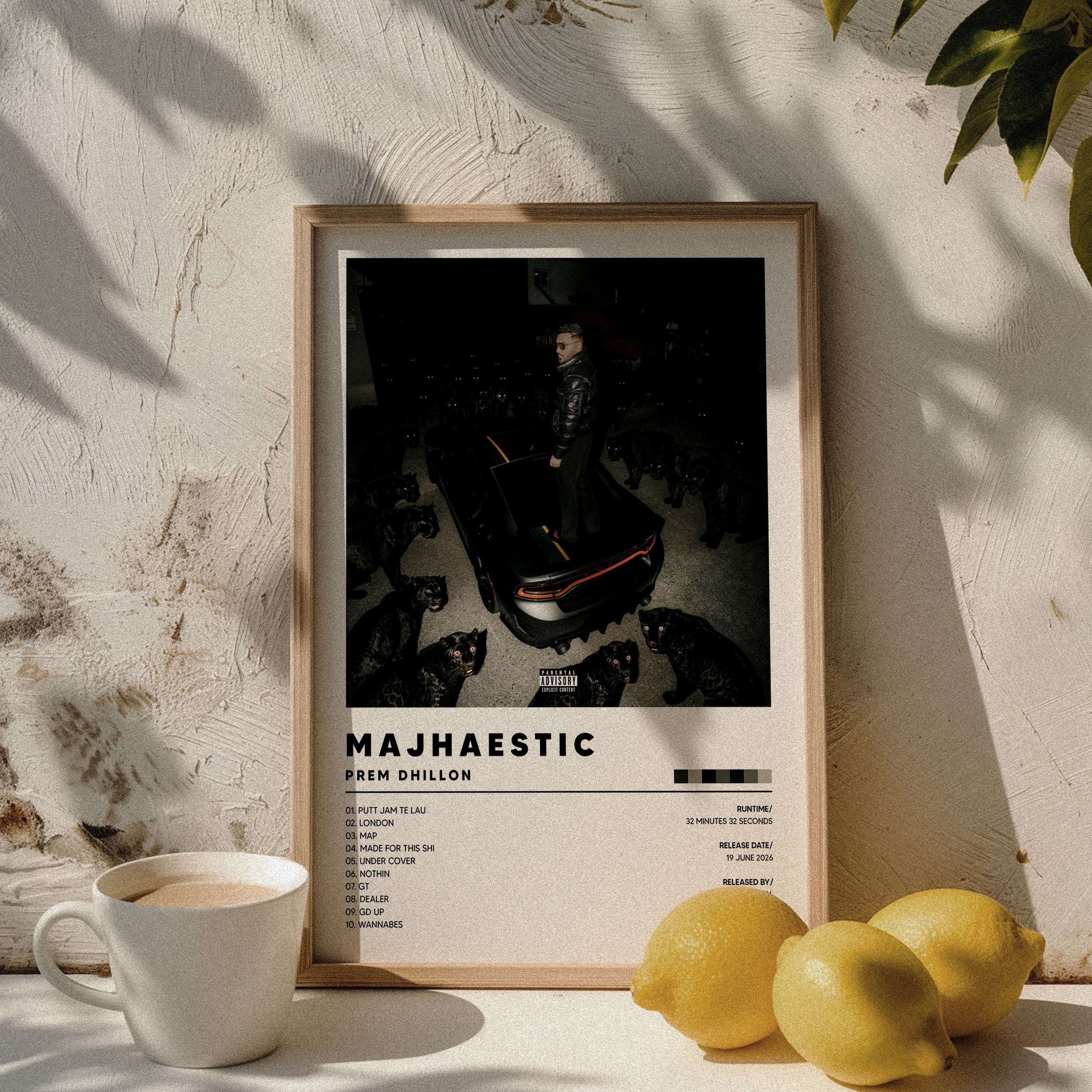 Majhaestic - Prem Dhillon | Poster