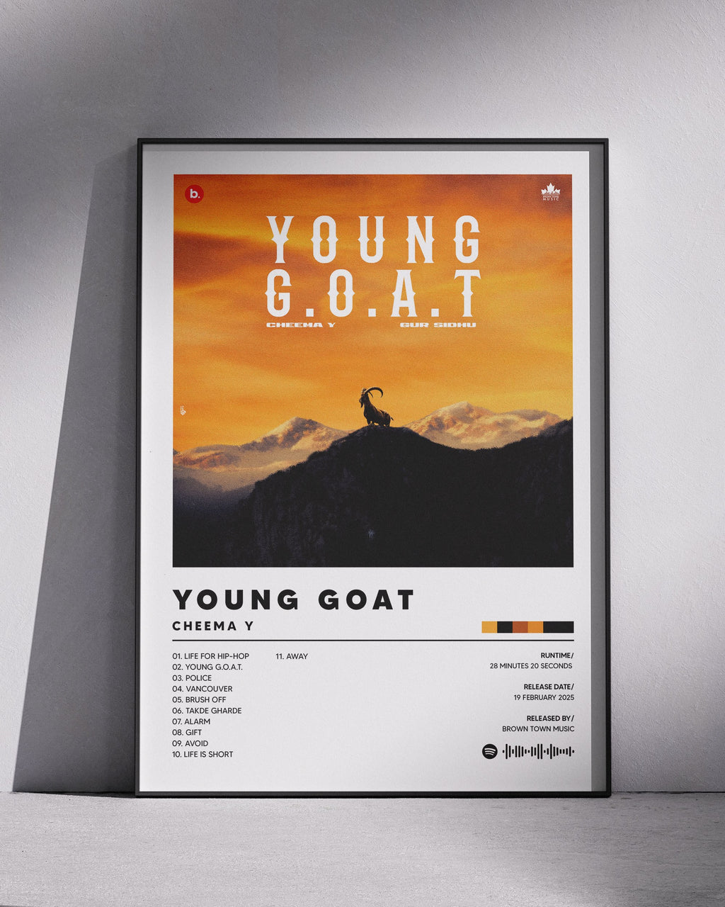 Young G.O.A.T. – Cheema Y