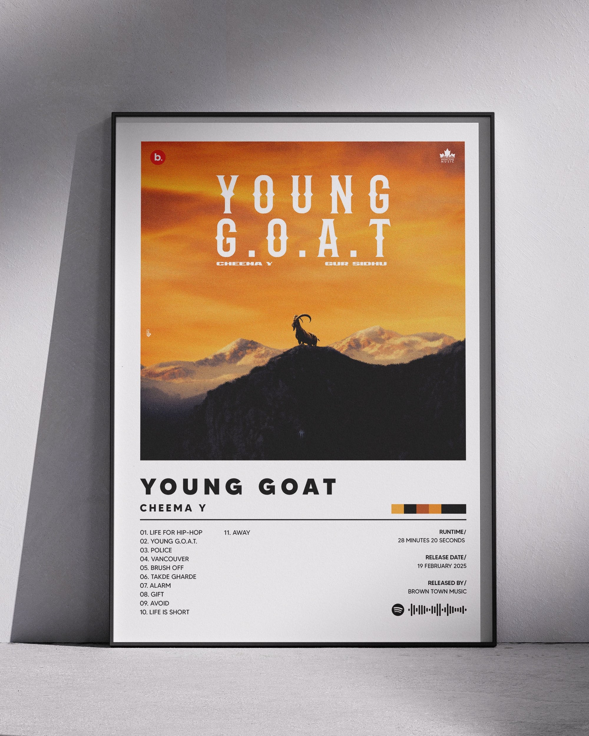 Young G.O.A.T. – Cheema Y
