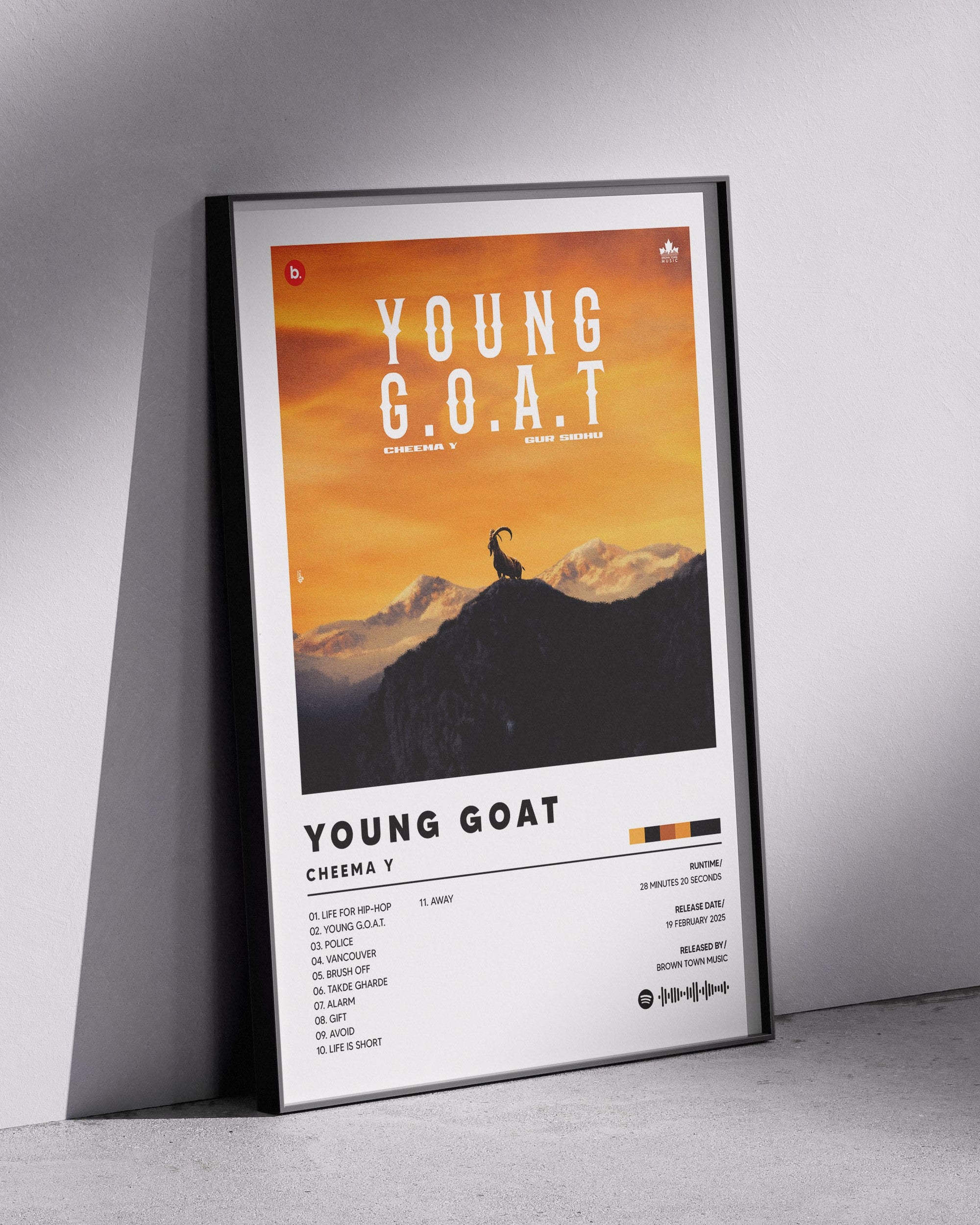 Young G.O.A.T. – Cheema Y