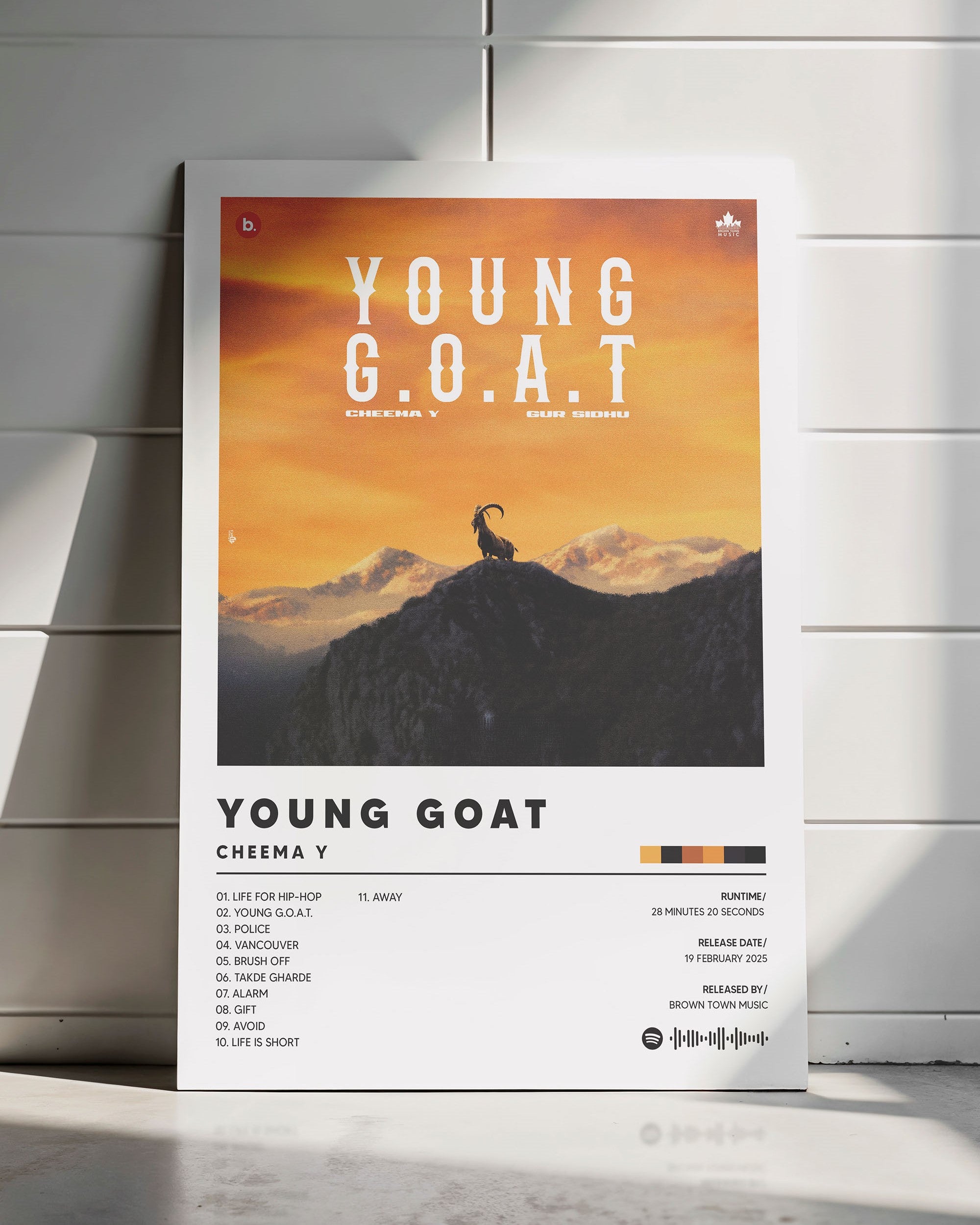 Young G.O.A.T. – Cheema Y